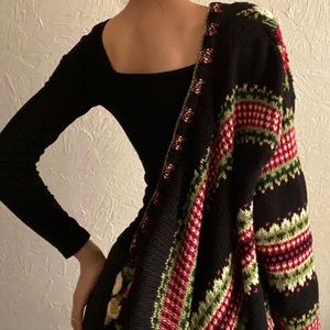 Embroidered cardigan